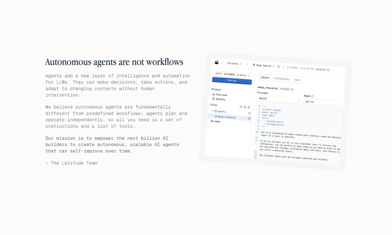 Latitude Agents