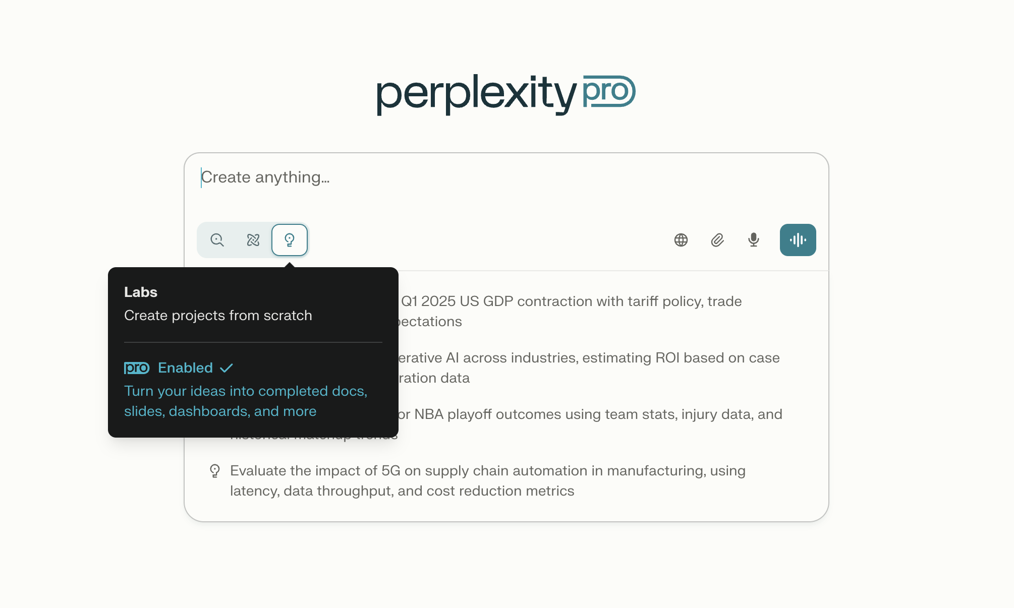 Perplexity Labs
