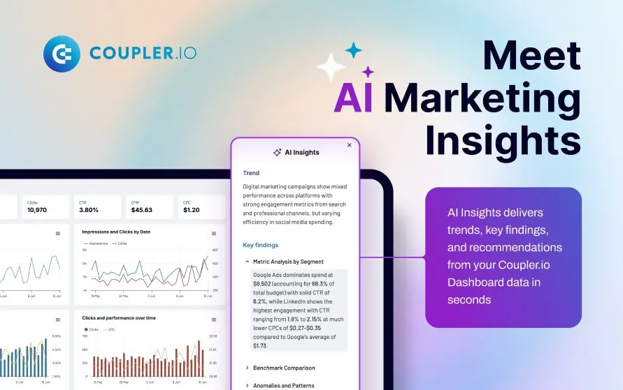 AI Marketing Insights by Coupler.io