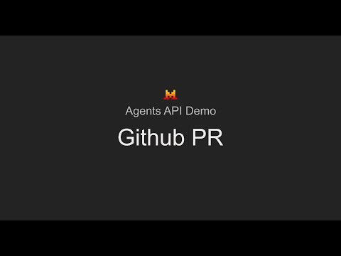 Mistral Agents API