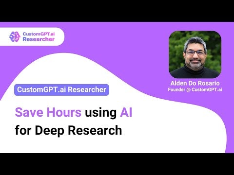 CustomGPT.ai Researcher