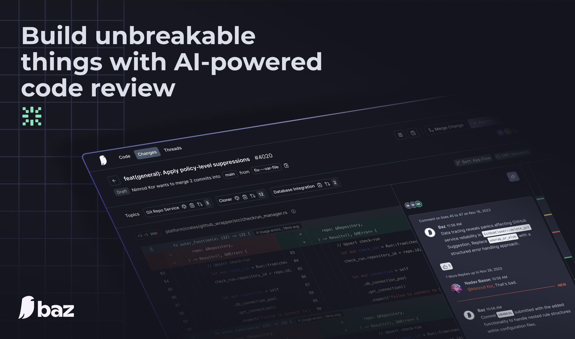 Baz AI Code Review