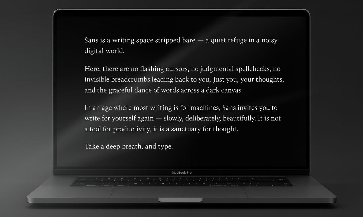Sans Writer
