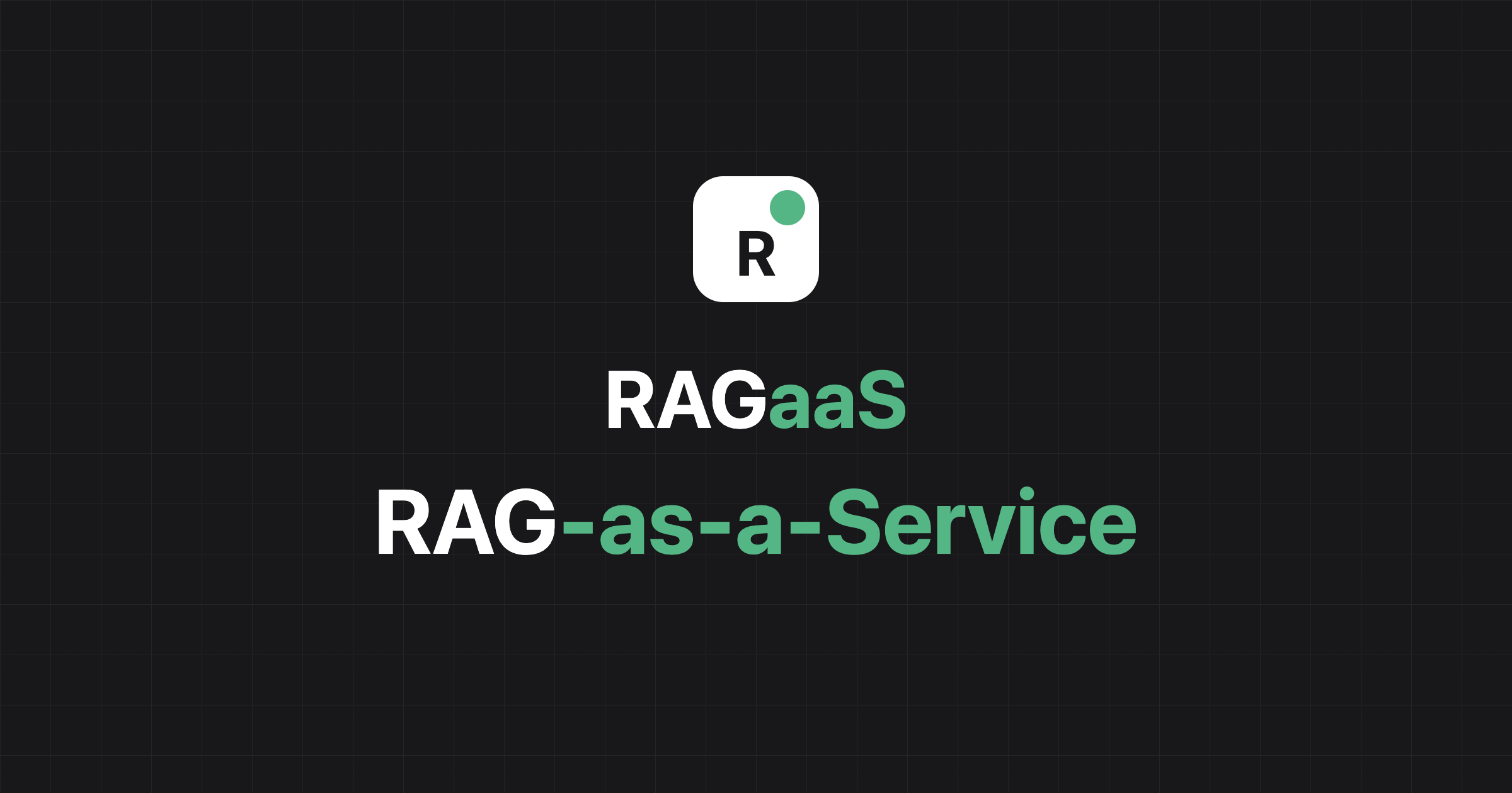 RAGaaS