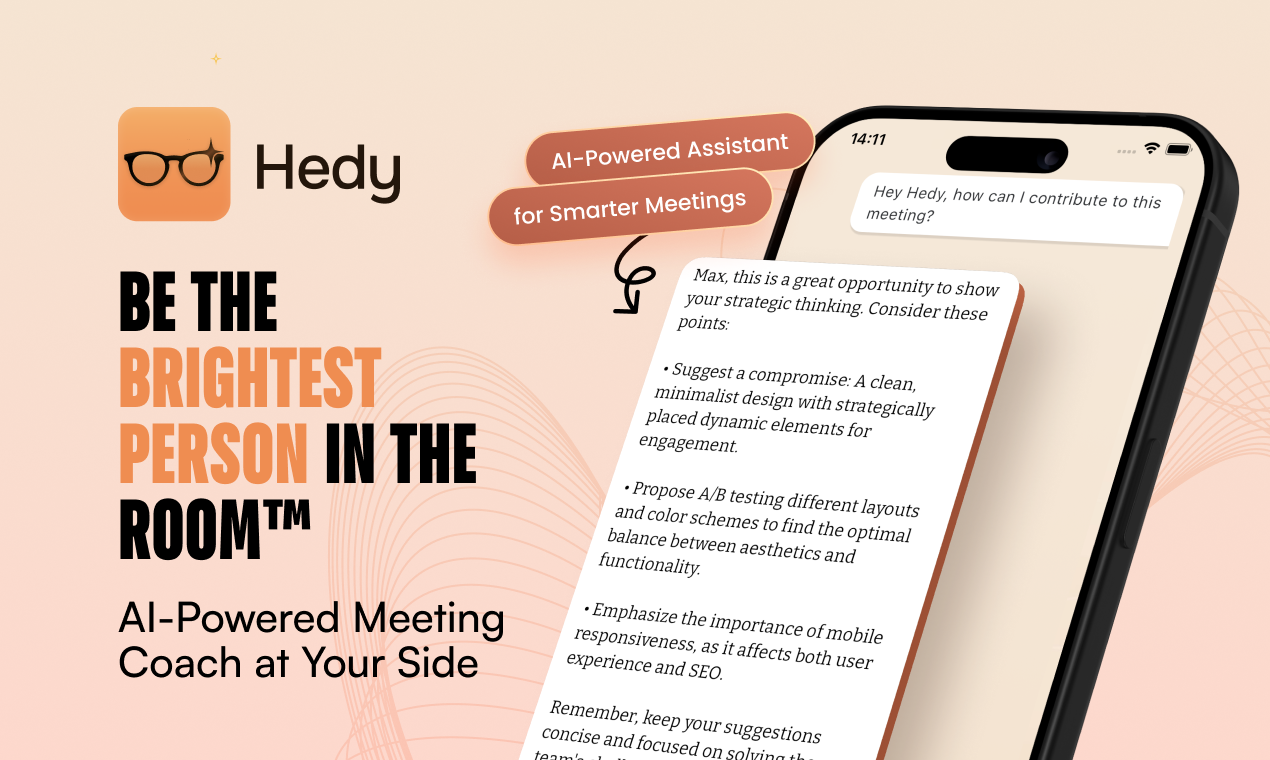 Hedy 2.0 MacOS App
