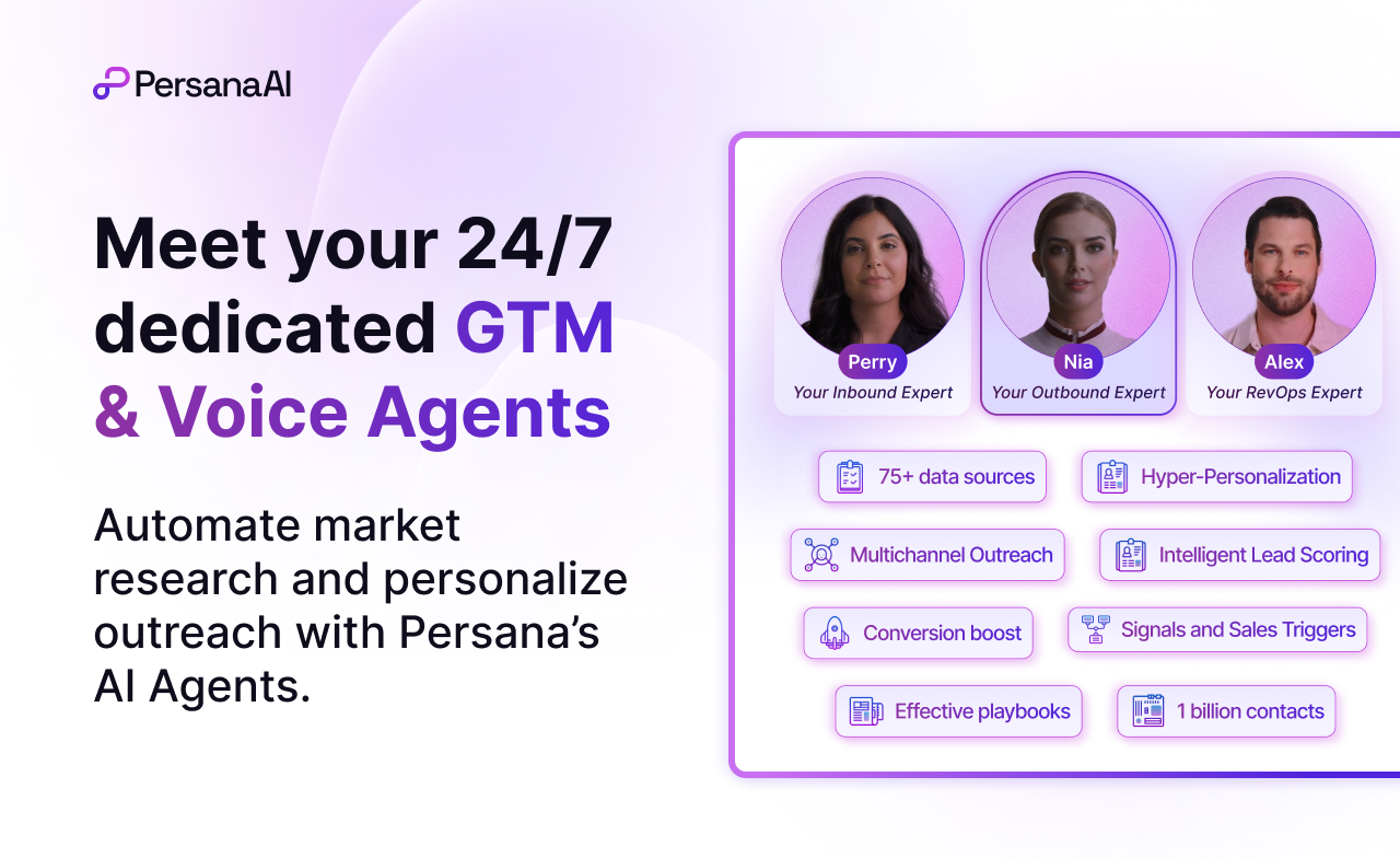 Persana AI Sales and Voice Agents