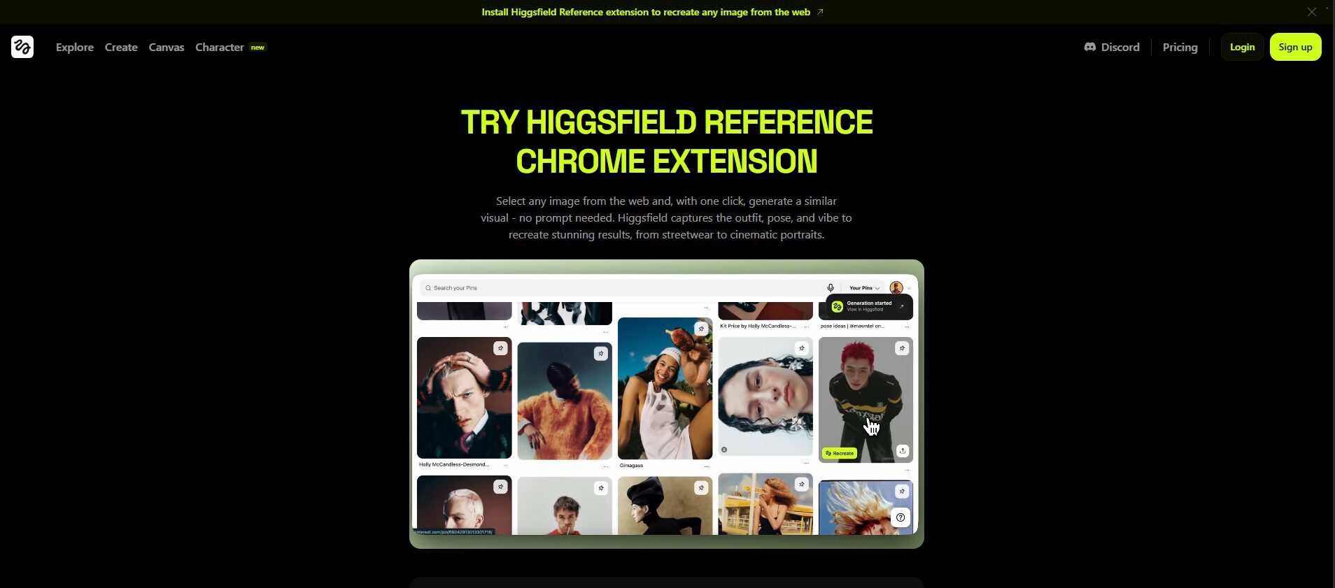 Higgsfield Steal
