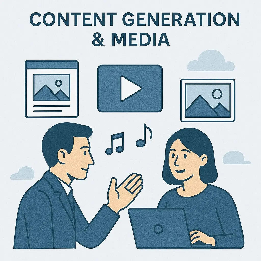 Top 10 Recommended Content Generation & Media AI Tools: Boost Your Content Creation Efficiency in 2025