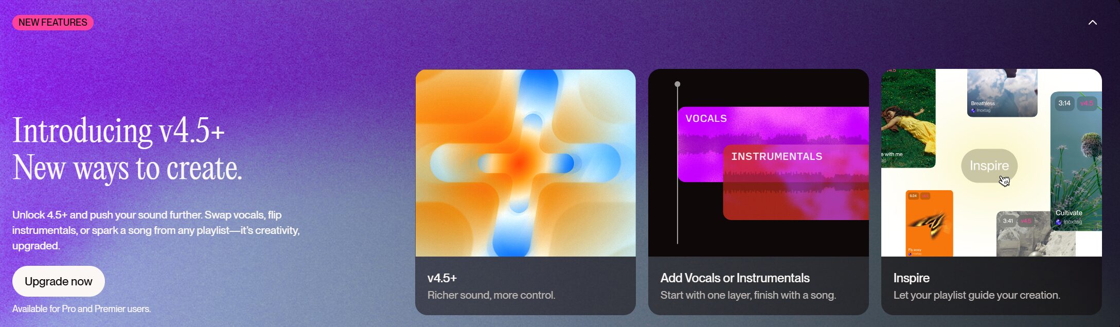 Suno v4.5+