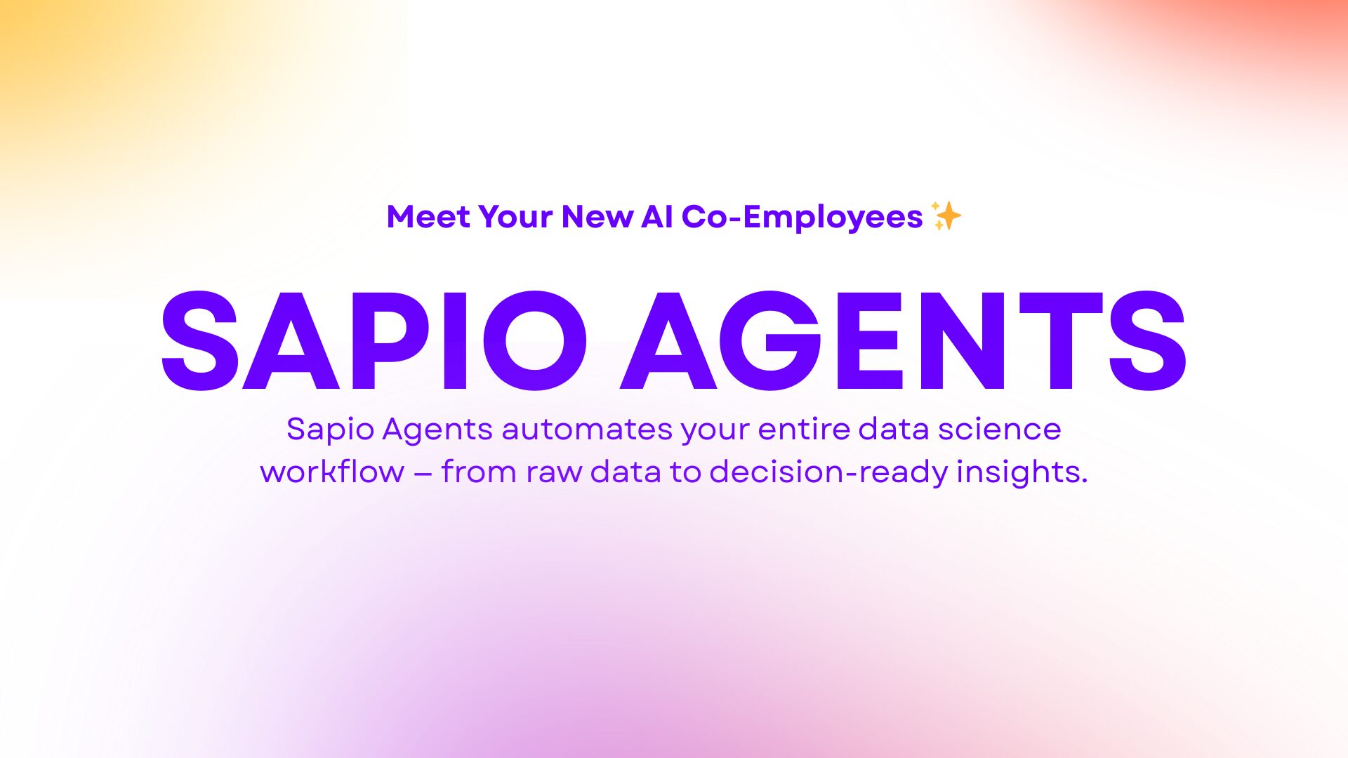 Sapio Agents