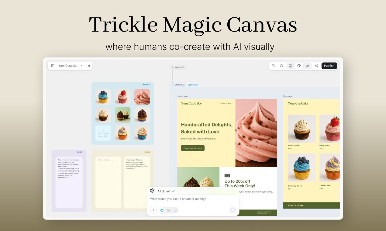 Trickle - Magic Canvas