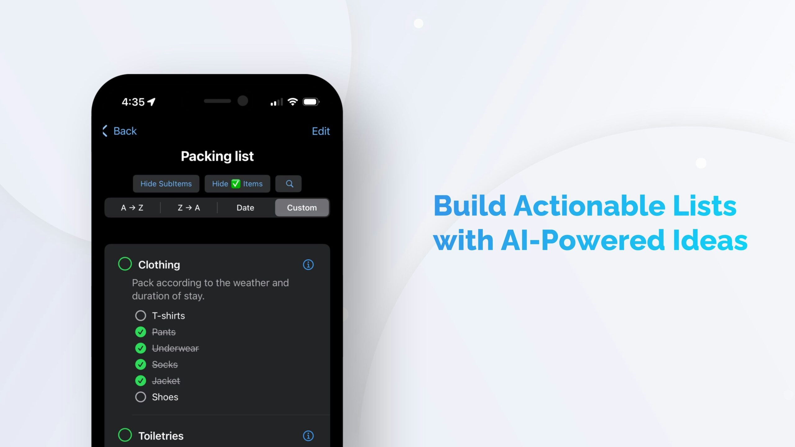 Checklist Genie