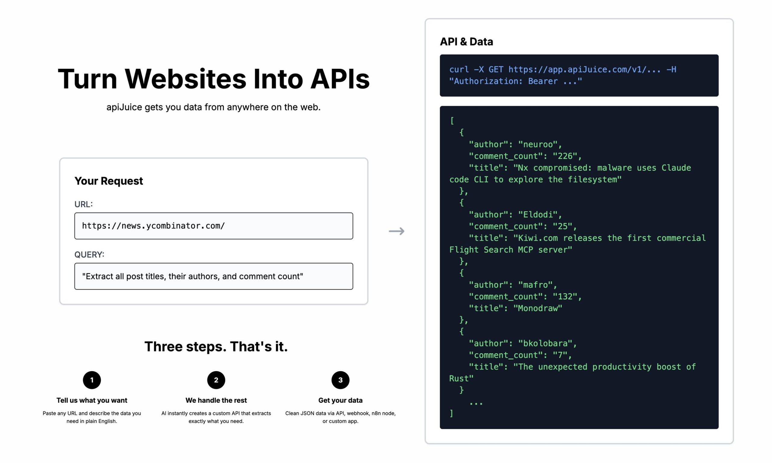 apiJuice