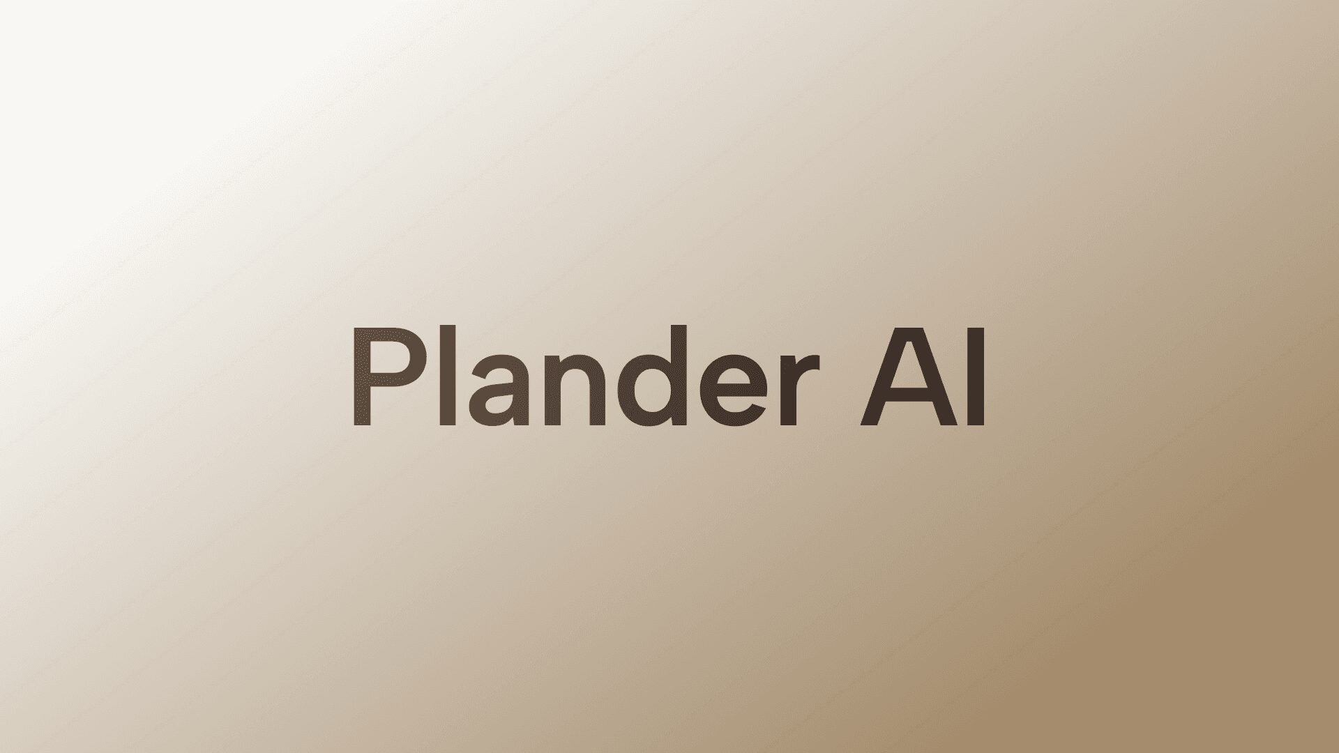 Plander.ai