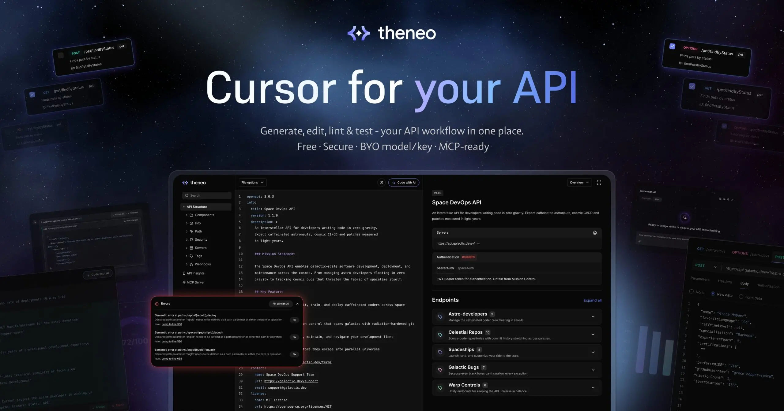 Cursor for your API