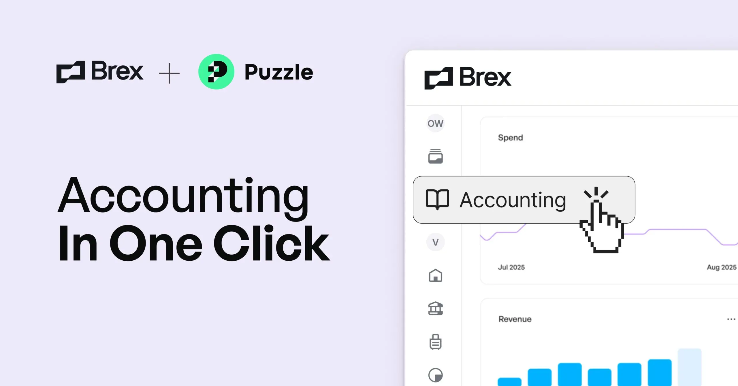 Brex 1-Click Accounting by Puzzle’s API