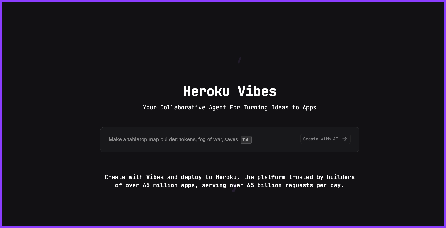 Heroku Vibes