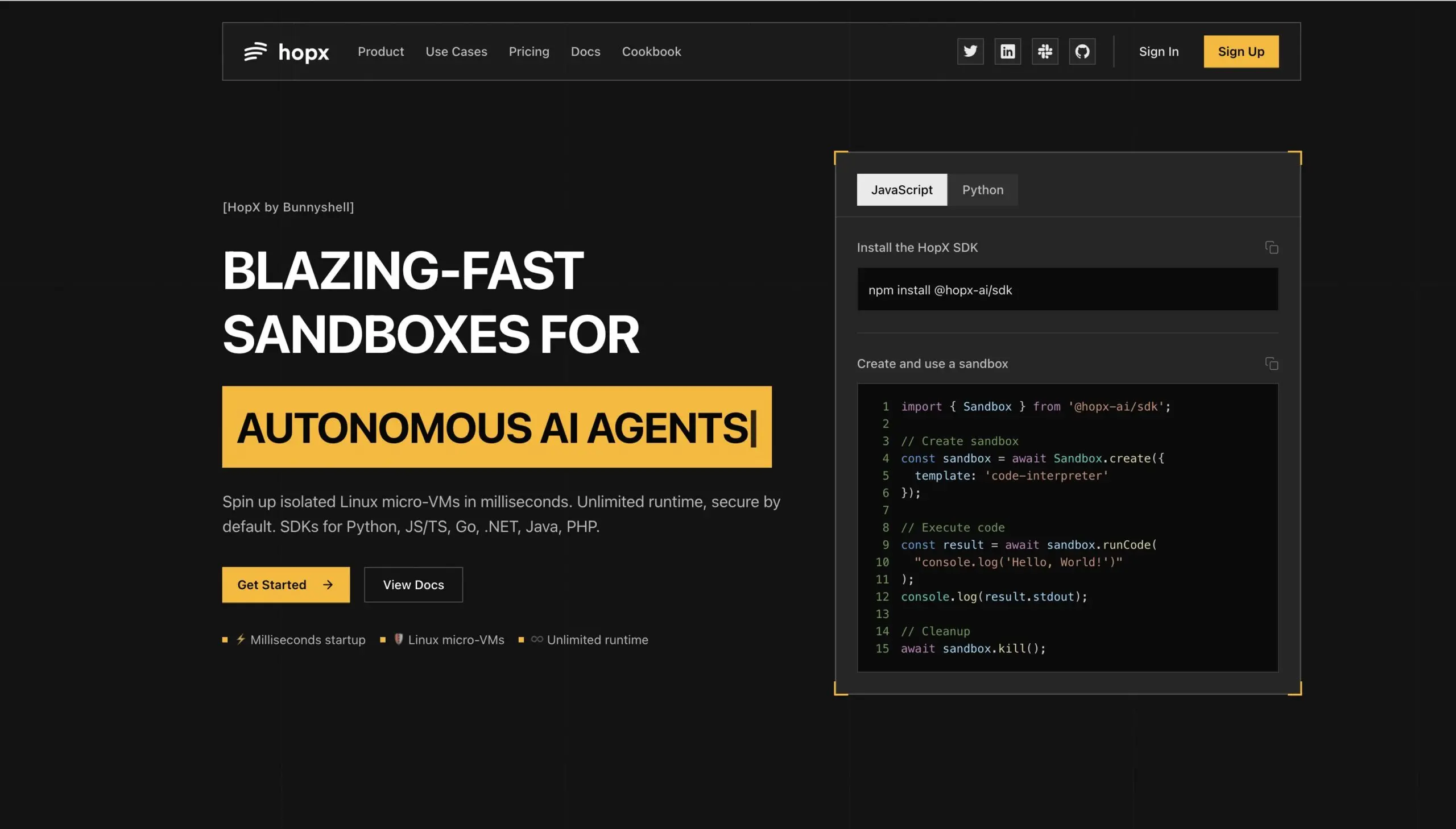 The Cloud for AI Agents
