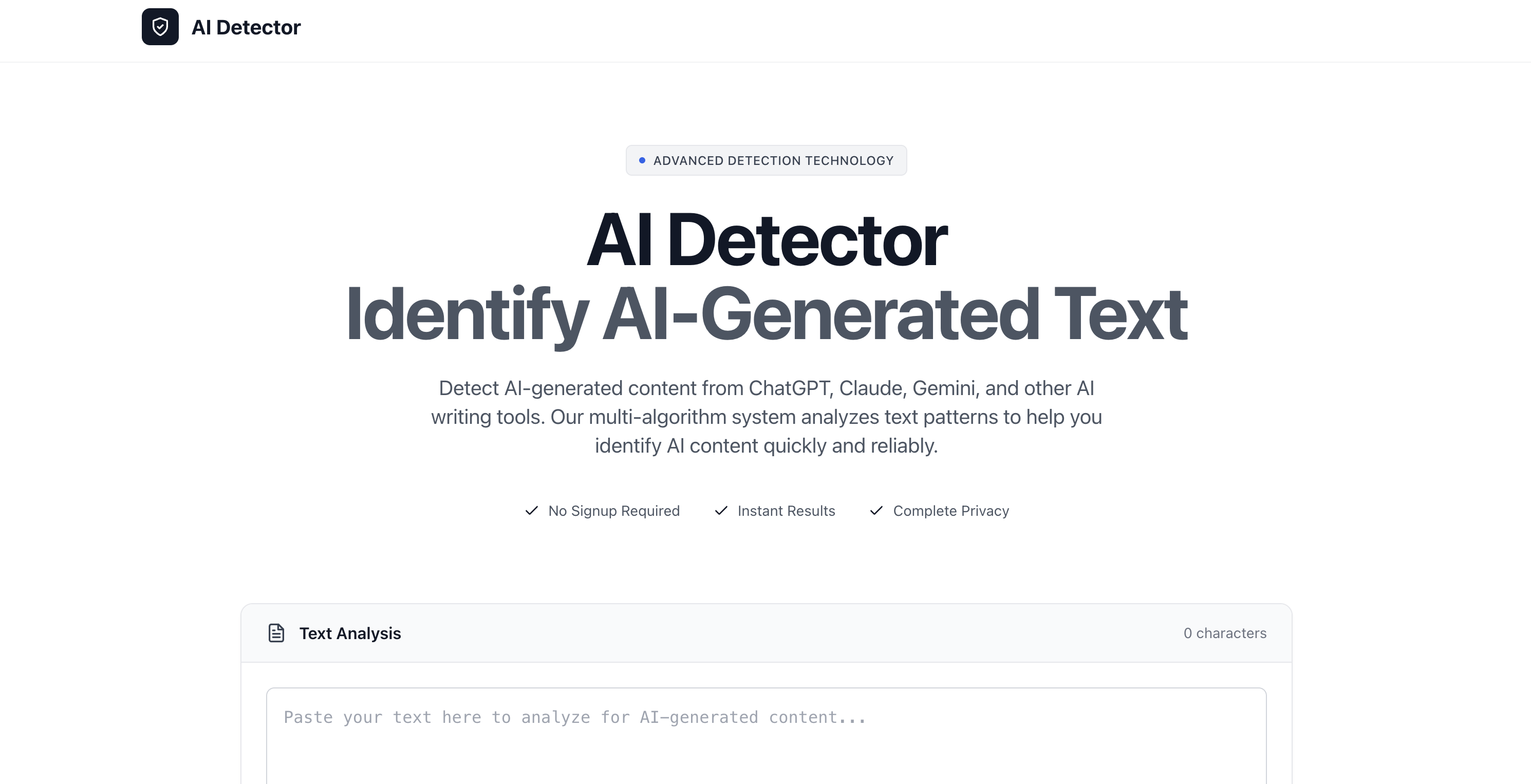 AI Detector