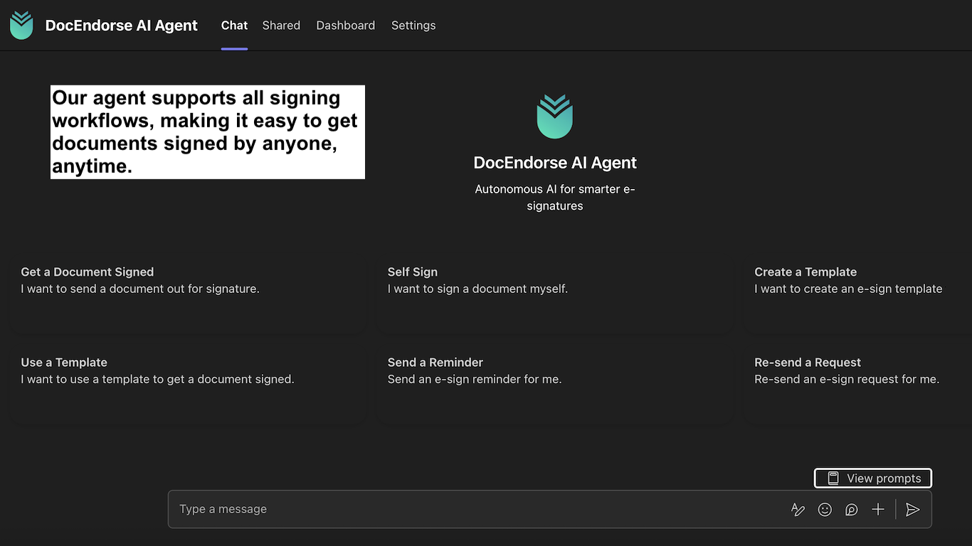 DocEndorse AI Agent for Microsoft Teams