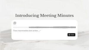 Manus Meeting Minutes