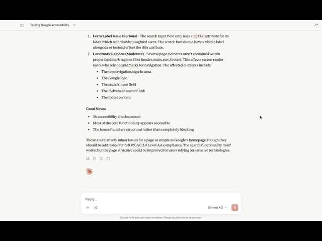 Web Accessibility Testing MCP