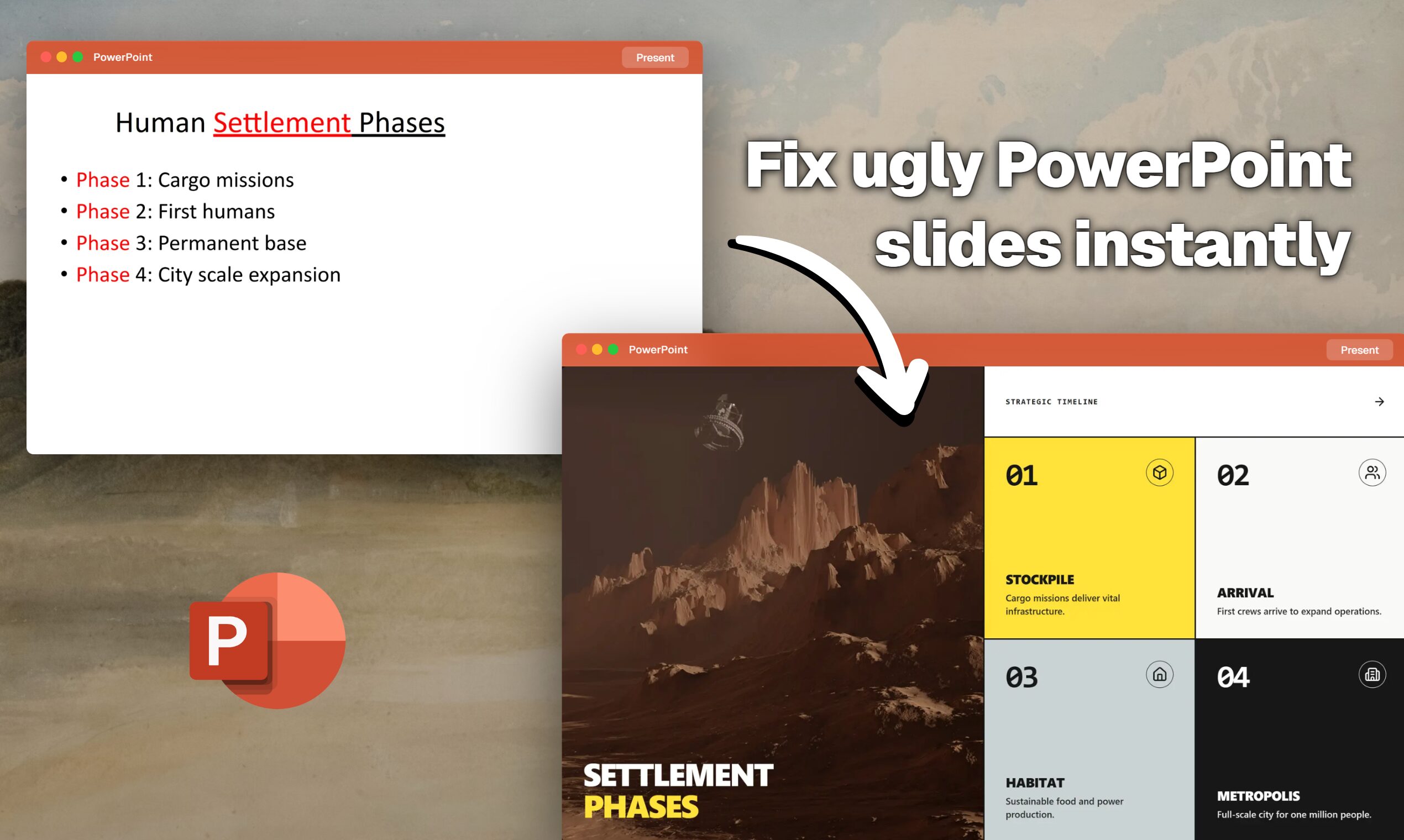 Fix Ugly PowerPoint by CubeOne
