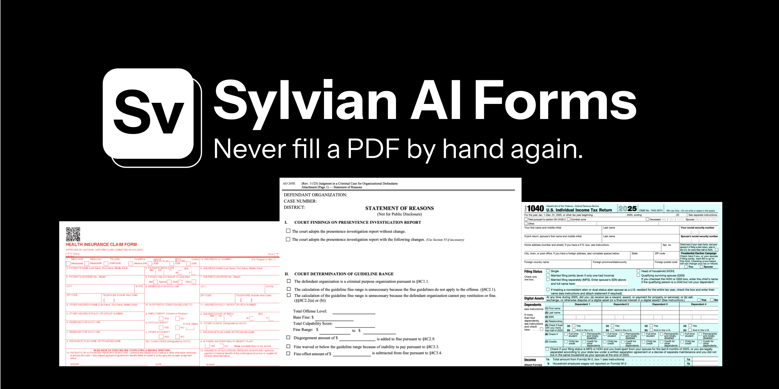 Sylvian AI Forms