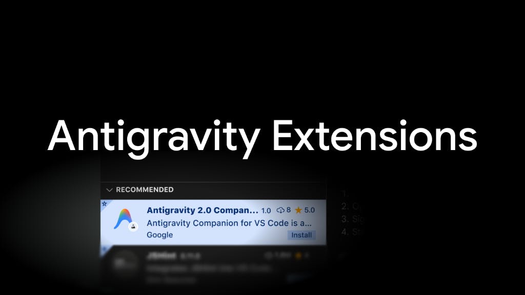 Antigravity IDE Extensions