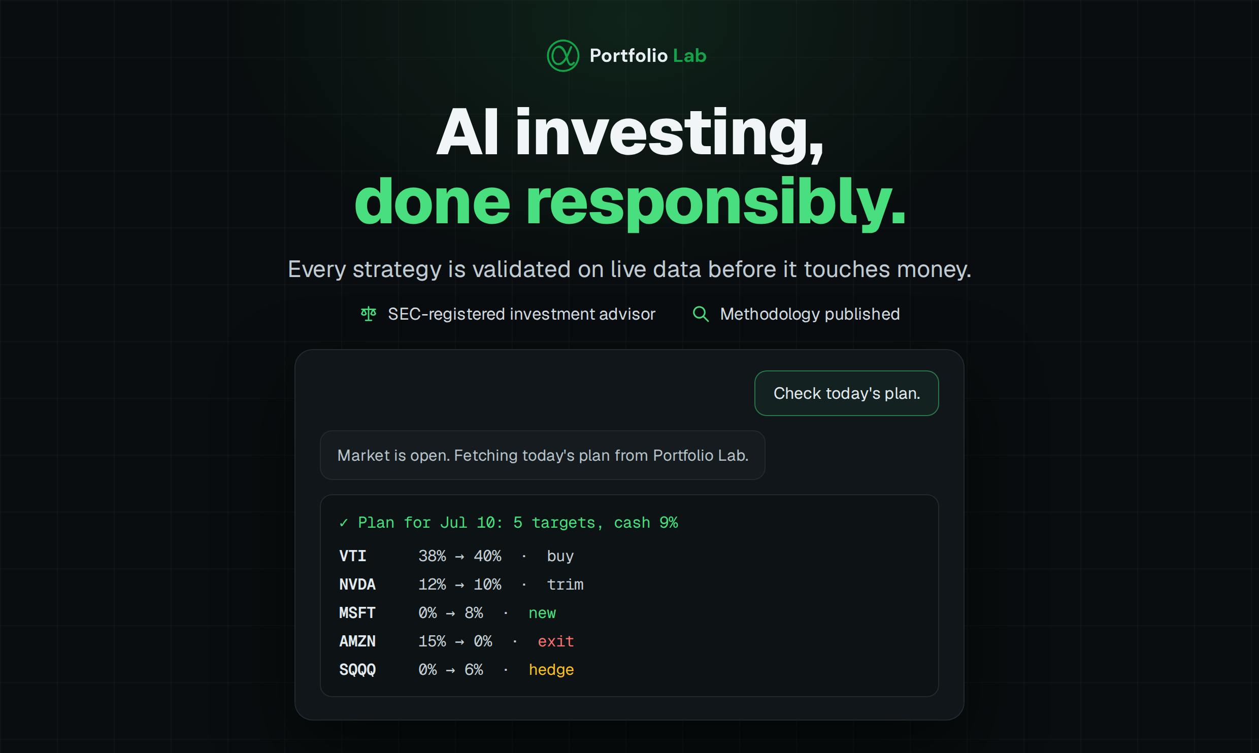 Portfolio Lab