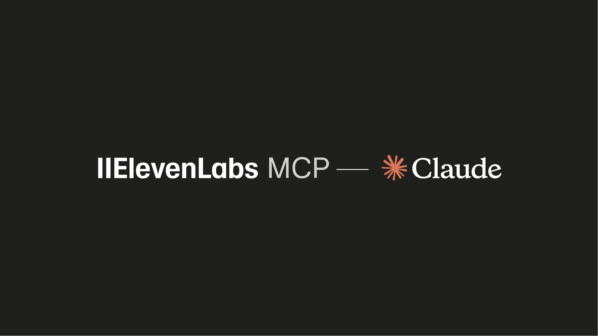 ElevenLabs MCP in Claude