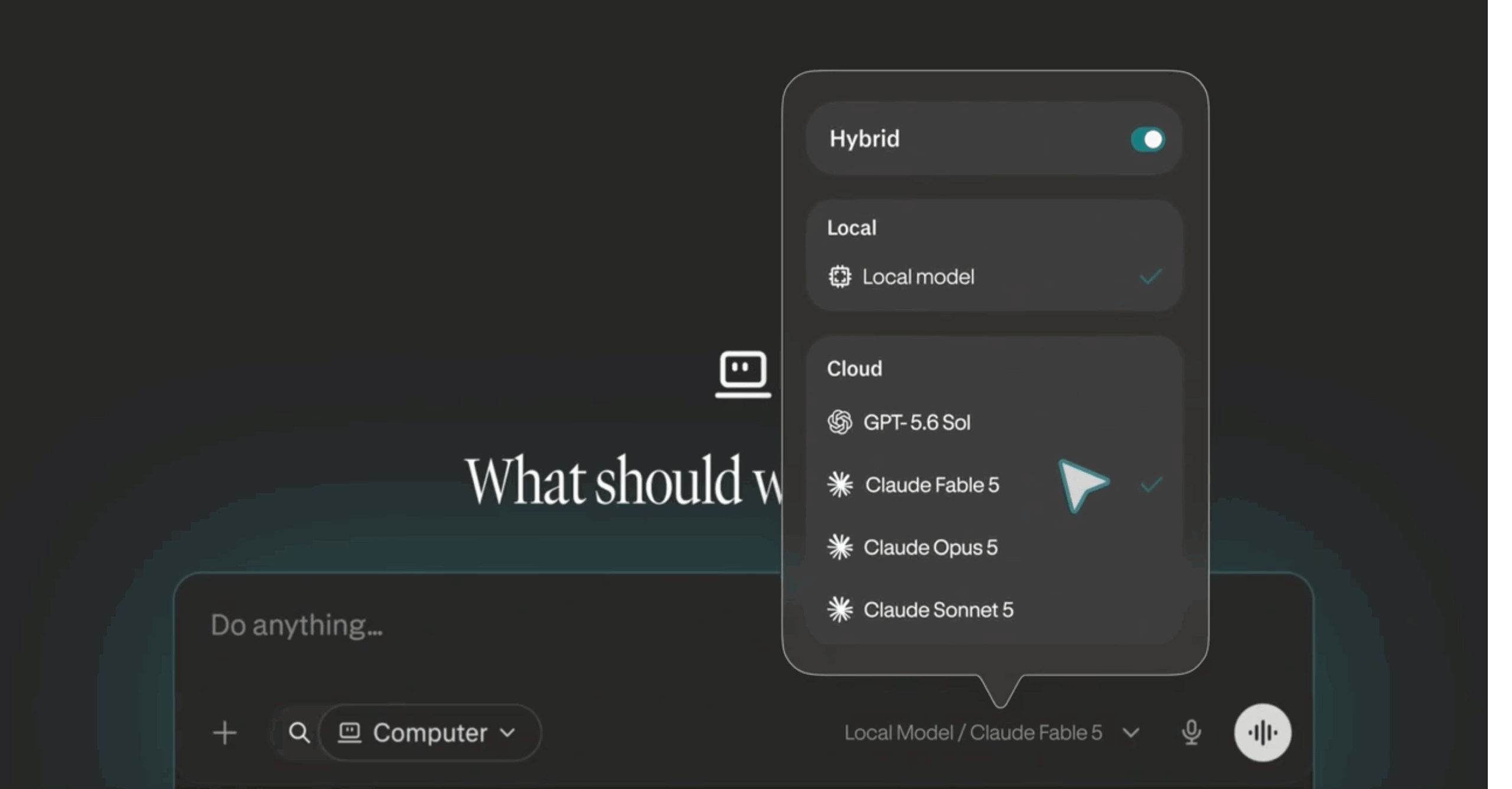 Perplexity Hybrid Compute