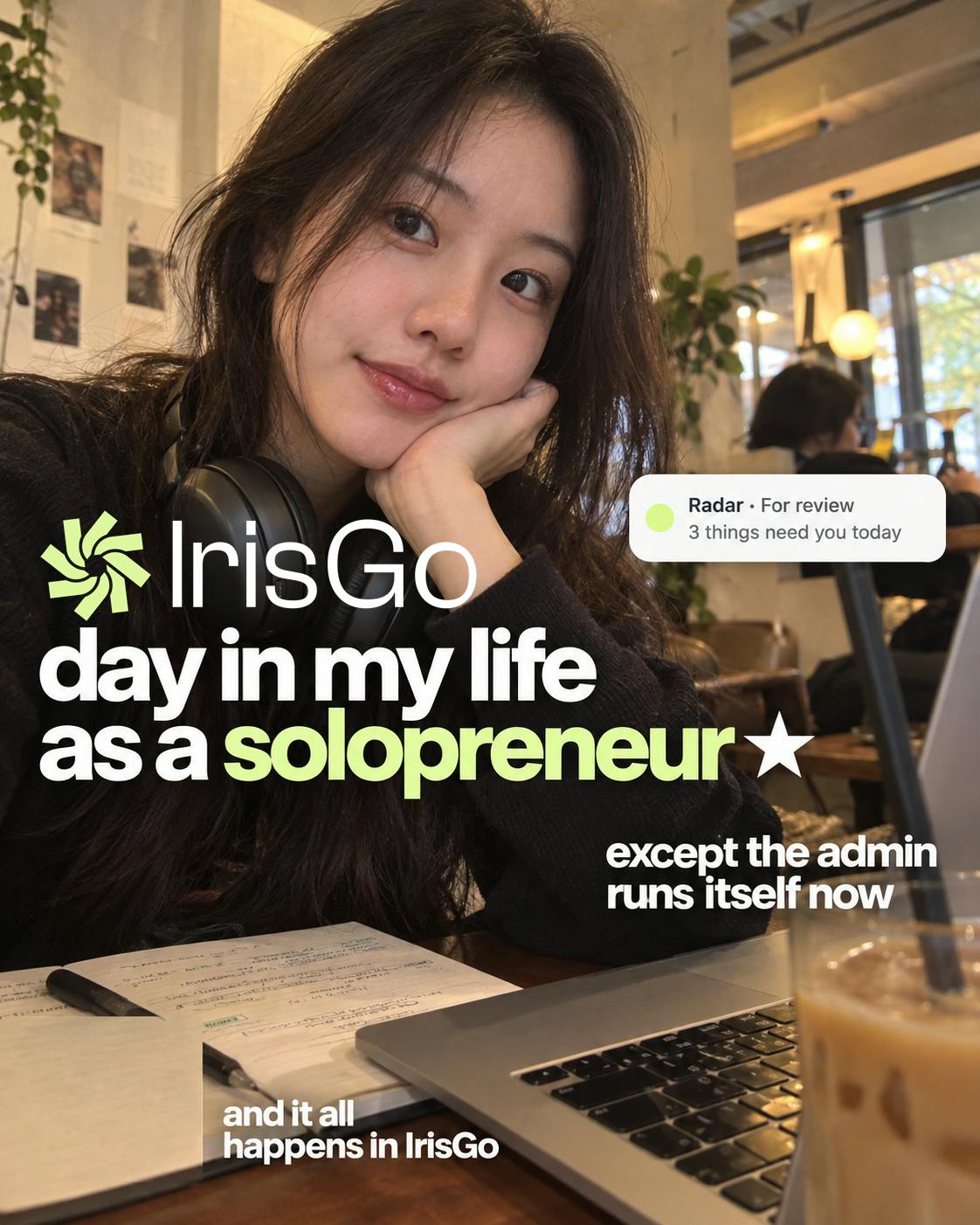 IrisGo for Solopreneurs
