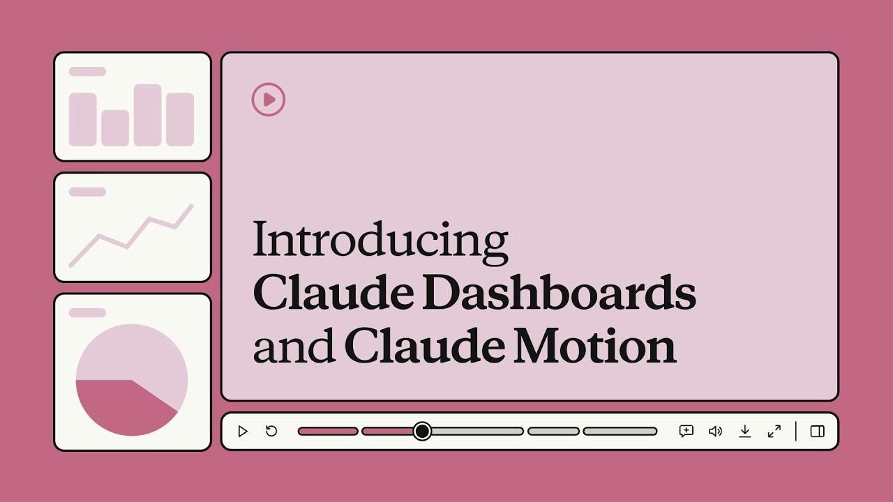 Claude Dashboards & Motion
