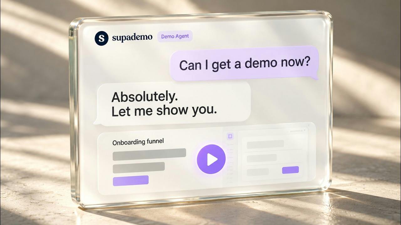Supademo AI Demo Agent