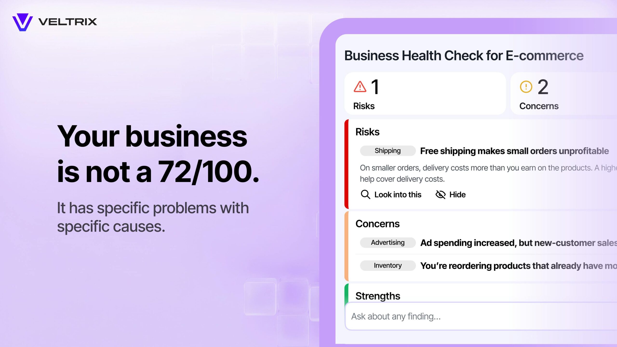 Veltrix AI for E-commerce
