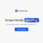 Scrape Anything by Context.dev
